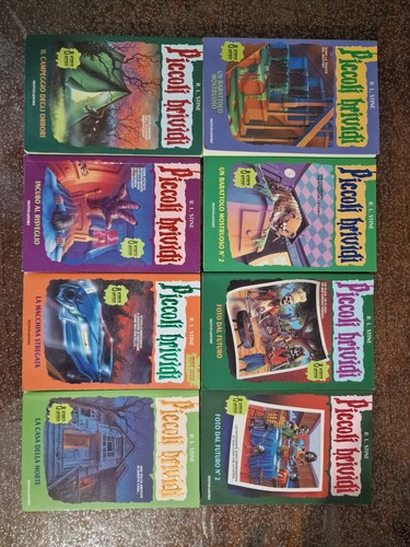Lotto libri piccoli brividi - lotto, 8